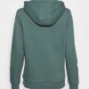 Sweat à Capuche Anna Field FUNNEL NECK HOODED Turquoise Femme | NTU-7023353